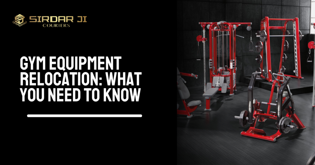 Gym Equipment Relocation: What You Need to Know