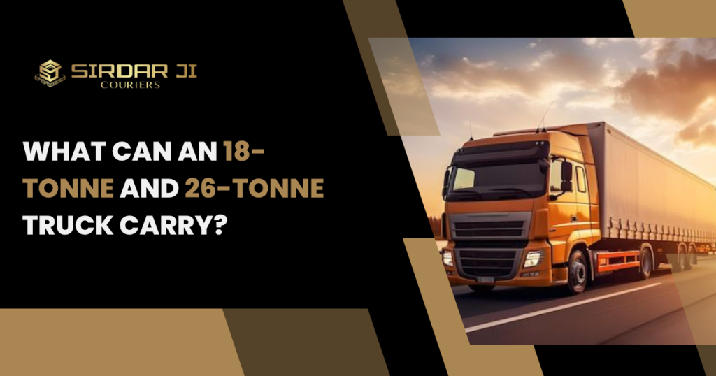 Can an 18-Tonne and 26-Tonne Truck Carry