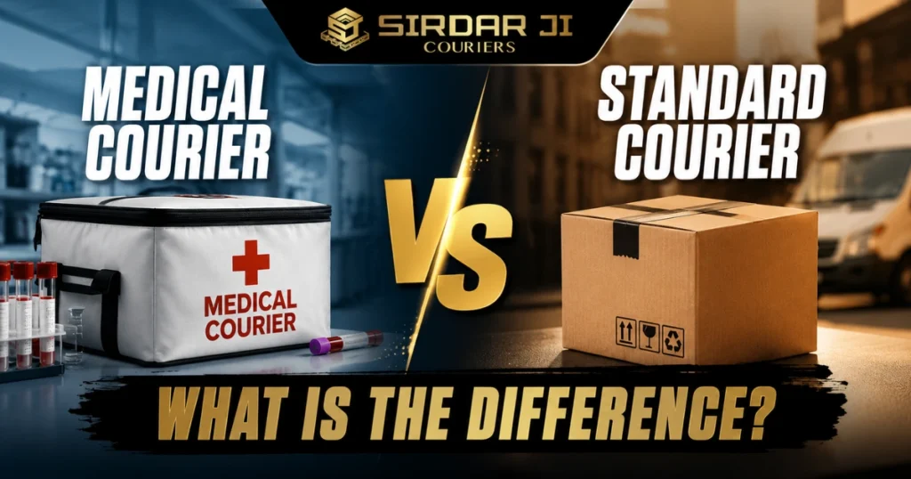 Medical Courier vs Standard Courier What Is the Difference