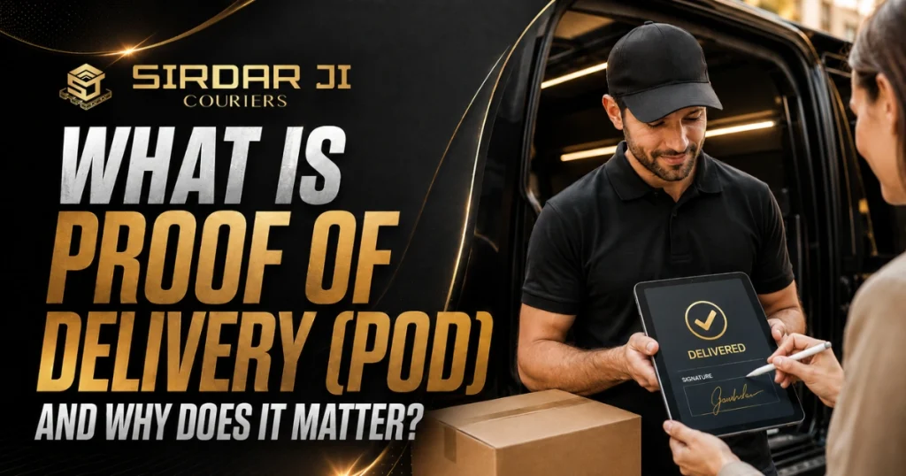 What Is Proof of Delivery POD and Why Does It Matter